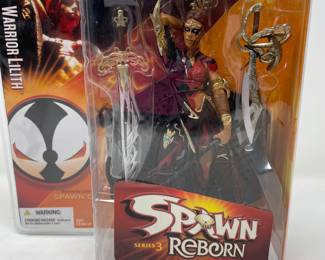 2005  Spawn Reborn Series 3 WARRIOR LILITH, NIP,  $10