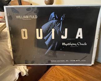 Vintage Ouija Board 600 Parker Bros. Game William Fuld Box Planchette Salem Mass,  $28