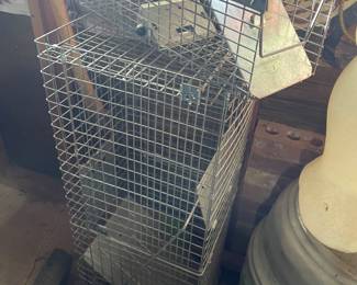 Small trap, $20. Large trap,  $30