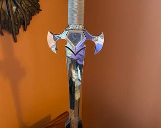 "Centurion" stainless steel fantasy style dagger forged by Gil Hibben, 2004,  $125