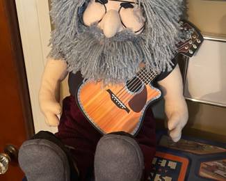 Jerry Garcia doll w/guitar,  $95