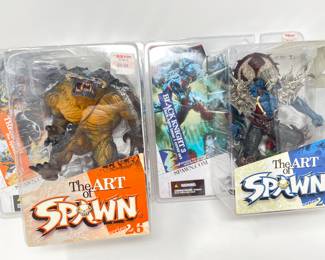 Sold as a set of 2:  The Art of Spawn - Tremor 3 & Black Knight 3,  $80