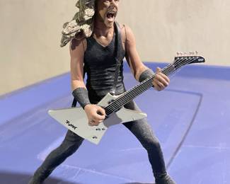 James Hetfield Metallica by McFarlane action figure,  $25