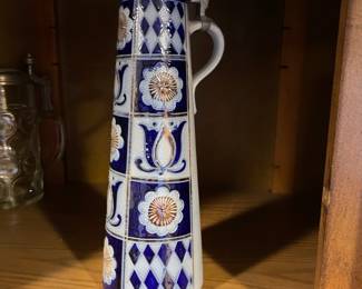 Reinh Merkelbach Hohr Grenzhausen Rare Stein Cobalt Blue $175