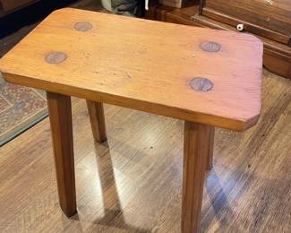 Hand made wooden bench, $35