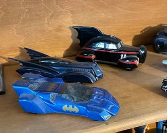 Batman loose cars and figures priced and will be for sale on Friday & Saturday at the in home sale ~