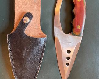 1993 Tomahawk Brand knife w/sheath, $20