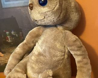 ET plush stuffed animal/extraterrestrial, $15