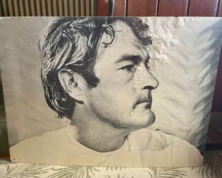 Tom Leary  -  large photo on board,  $75