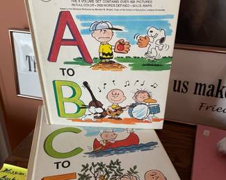 The Charlie Brown Dictionary Set (8),  $20