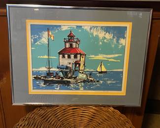 "Thunder Bay" by Maurice Search, 16" x 12"H,  $30