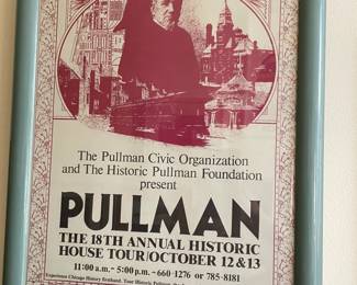Pullman 18th Annual Historic House Tour poster, 1991,  13"W x 16"H,  $20