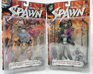 Curse of the Spawn Zeus Series 13, 1998.  Curse of the Spawn Medusa, 1998.  $20