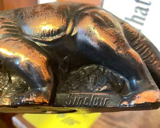 Additional view of Sinclair stamp on bank ~