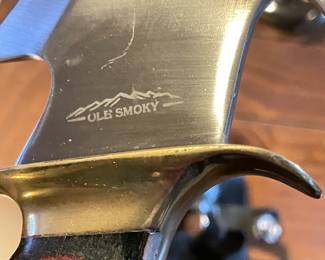 Stamp on Vintage Ole Smoky Pakistan Knife ~