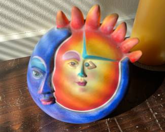 Alexander Flores, "Moon Faces" sculpture,  $44
