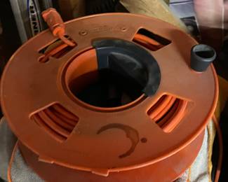 Extension cord w/ cord storage reel,  $20