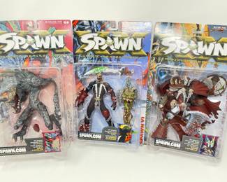Sold as a set of 3:   Violator III, Spawn IV,  Medieval Spawn III,  $160