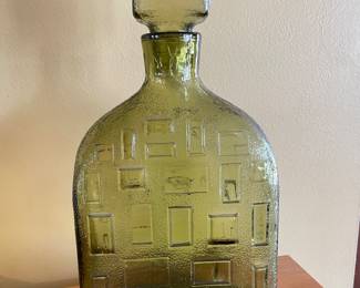 Vintage MCM Rossini Italian Decanter, 11"H,  $95