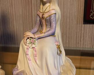 Cybis Lavender Rapunzel, 8"H,  $175