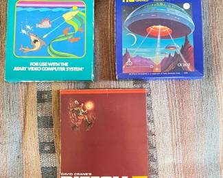 Seaquest, Space Invaders, Pitfall atari games, 
