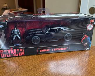 Jada The Batman movie Batman & Batmobile, Model 32042,  $20