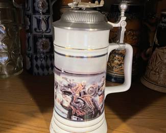 "Tokyo Raiders Ready For Launch" by James Dietz, airplane on lid stein, $28