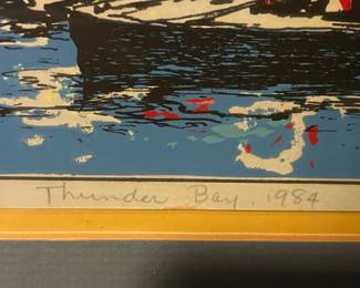 Thunder Bay painting title ~