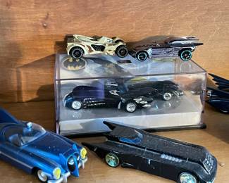 Batman loose cars and figures priced and will be for sale on Friday & Saturday at the in home sale ~