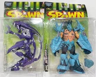Sold as a set of 2 - Spawn Cybertooth & Manga Overtkill,  $30