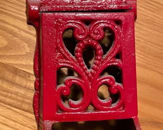 Vtg Cast Iron Matchbook holder,  $15