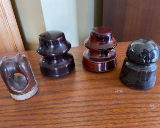 Brown insulators,  $6 each