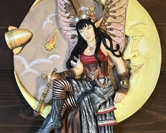 Fairy moon,  12”,  $20