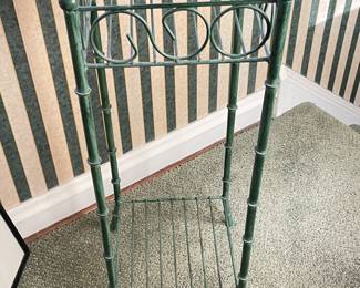 Green Plant stand, 8" x 8" x 25"H,  $18