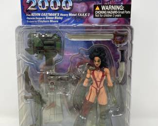 Heavy Metal 2000 Julie Strain F.A.K.K.2 Clayburn Moore RARE Action figure SEALED,  $15