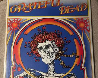 Grateful Dead Double LP Skull & Roses vinyl album, 1971, $25