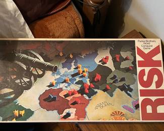 Vintage Risk board game,  $12