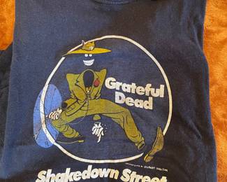 Vintage Grateful Dead Shakedown Street t-shirt, S/M,  $350