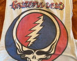 Vintage Grateful Dead Steal Your Face t-shirt, S/M, $325