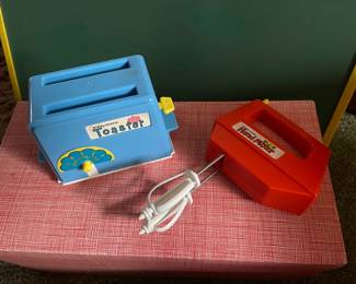 Kids toaster & mixer,  $10 each