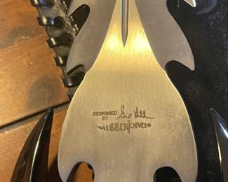  Gil Hibbon stamp on Warbird Fantasy Dagger fantasy knife  ~