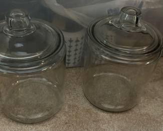 Large Apothecary Jars Trendy Counter Display X2