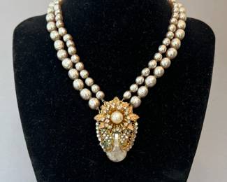 Vintage Miriam Haskell Necklace 