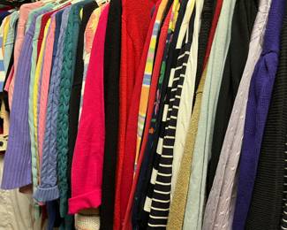 Women’s Clothing!!! Mostly size L and Xl or 14…. Chico’s, Anne Taylor, Talbots, J Jill and Others 