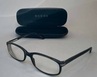 Gucci Eyeglass Frames, currently has prescription lenses 