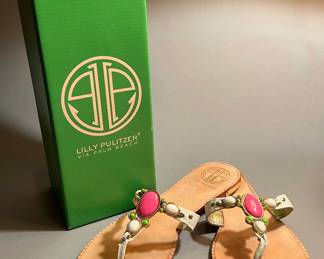 Lilly Pulitzer Sandals, size 9