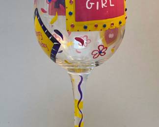 Lolita “Birthday Girl” Stemmed Wine Glass