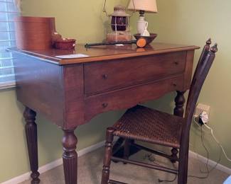 Vintage wooden desk 