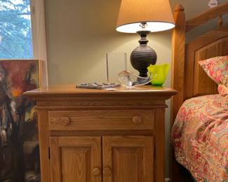 Wood bedroom furniture