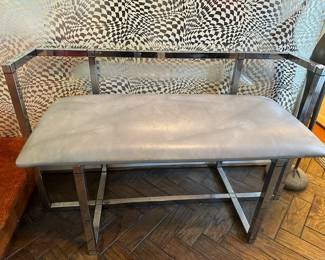 Milo Baughman style bench